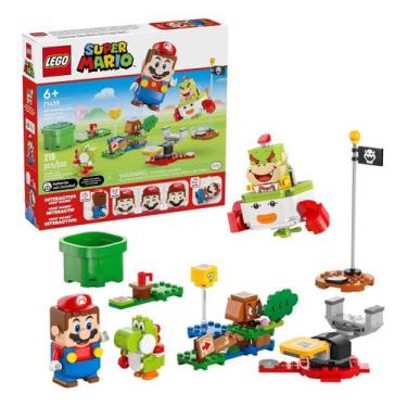 Imagem de Lego Super Mario Aventuras Mario Interativo 218 Peças 71439