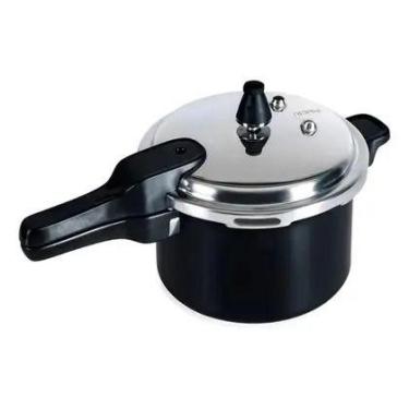 Imagem de Panela De Pressão Super Pressure Indução 4,5l Preto Brinox