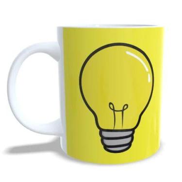 Imagem de Caneca Leozinho Lâmpada Dos Rosa Cerâmica Porcelana Presente Personali