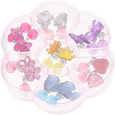 Imagem de Conjunto anéis brincos de princesa infantil - Smile