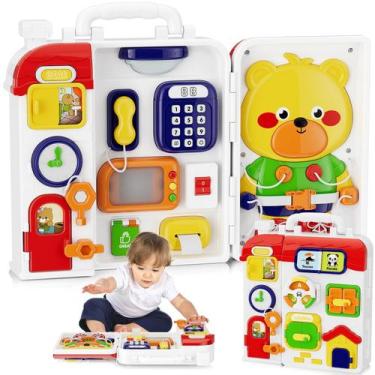 Imagem de Montessori Busy Board MFEESYOB com música de 1 a 3 anos educacionais