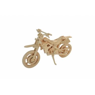 Imagem de Quebra-Cabeça 3D Motocross 55 Peças - Dinobrinque