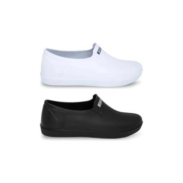 Imagem de Sapato Babuche Eva Antiderrapante Uso Profissional Enfermagem Hospital Clinica Serviços Gerais Cozinha Limpeza (Preto, BR, Adulto, Numérico, 43)