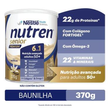 Imagem de Suplemento Alimentar Nutren Senior Premium Baunilha 370g