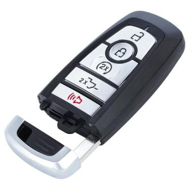 Imagem de StandardAutoPart Controle remoto inteligente de proximidade compatível com Ford F-250 F-350 F-450 F-550 F-600 F-750 M3N-A3C108397 164-R8330 (5 botões)