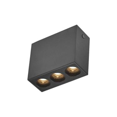 Imagem de Spot De Sobrepor Nordecor Powerus Led 6w Bivolt Preto 3000k Luz Amarela