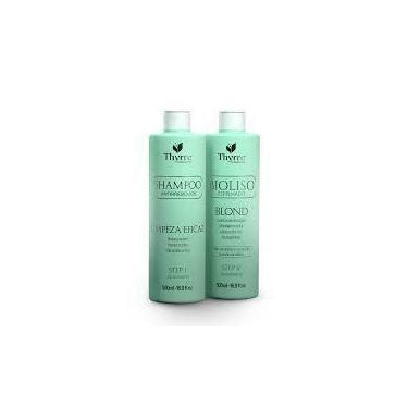 Imagem de Kit Bioliso Blond 500ml Progressiva Semi-Definitiva Sem Formol Thyrre 