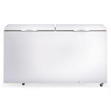 Imagem de Freezer 2 Tampas Gelopar Conservador Branco 532L Ghbs530 110V
