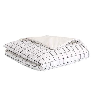 Imagem de Edredom de Berço Estampa Dupla Face e Duvet Boston Preto, Biramar Baby, Preto