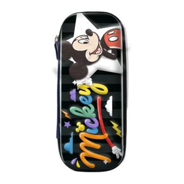 Imagem de Estojo Escolar VMP PVC+EVA Disney Mickey – Multiplos Compartimentos e Zíper Reforçado para Canetas, Lápis e Acessórios Escolares.