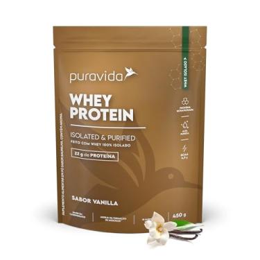 Imagem de Puravida Proteínas Whey Protein Isolado Vanilla 450g