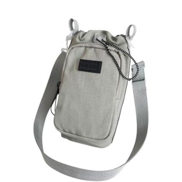 Imagem de Suporte para garrafa de água com alça, bolsa térmica leve para garrafa de água com bolso para celular para caminhadas ao ar livre