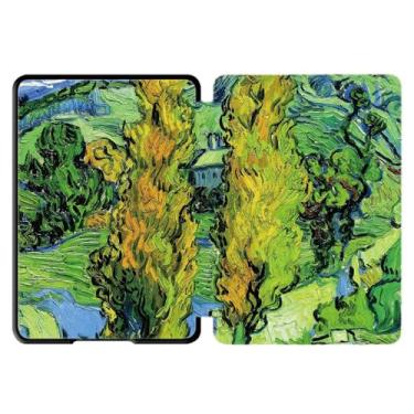 Imagem de Yzlvigrous Capa para Kindle Paperwhite 12ª Geração/Colorsoft Signature Edition 2024 de 7", Capa com Recurso de Repouso/Despertar Automático, Modelo: SA568B/SA569P/SA59CP, Capa Ultrafina