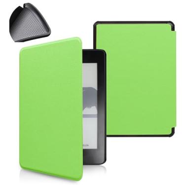 Imagem de Yzlvigrous Capa de Padrão Cruzado para Kindle Paperwhite 7/6/5ª Geração 2015/2013/2012, Tampa de 6 Polegadas com Sono Automático e Acordar, TPU Mole de Volta, Modelo: DP75SDI /EY21