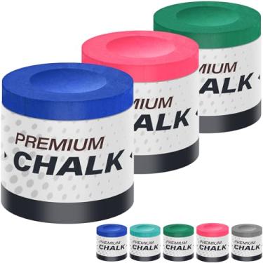 Imagem de Giz de taco de bilhar - bastão de bilhar giz círculo de mão profissional acessórios de giz para mesa de bilhar 8 bolas de torneio de sinuca clubes bares casa academia jogadores titular jogos presente