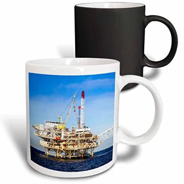 Imagem de 3dRose Caneca Group Pencils com cores diferentes, 325 ml, preto/branco