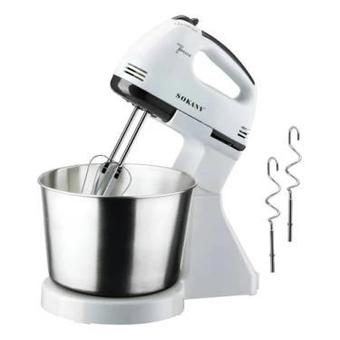Imagem de Batedeira Elétrica com Tigela Inox 110v - Sokany, 110V