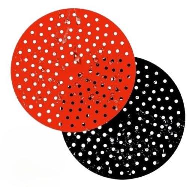 Imagem de Tapete Redondo De Silicone P/airfryer Universal Fritadeira