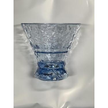 Imagem de XUWAIDSGN 24 peças de copos de martini azul sem haste de 290 ml, copos de coquetel de cristal plasti, copos de coquetel vintage, copos reutilizáveis Margarit, copos cupê (24, azul)
