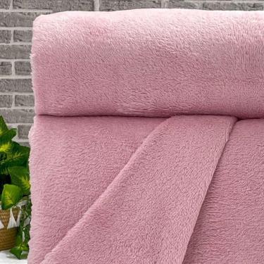 Imagem de Cobertor Manta Casal Colors Lisa 180x200 Rosa