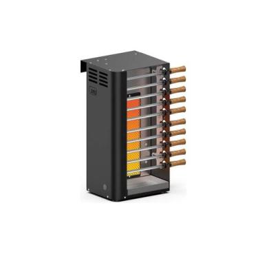 Imagem de Churrasqueira a Gás Glp Preta c/ 10 Mini Espetos em Aço inox - Anodila