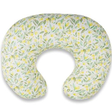 Imagem de Capa de almofada de amamentação – algodão macio e respirável, serve para travesseiros de amamentação padrão, lavável e hipoalergênico para bebês recém-nascidos meninas e meninos, apenas capa (1 peça)