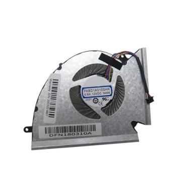 Imagem de Ventoinha para GPU de laptop para MSI PABD1A010SHR-N499 PABD1A010SHR N499 0,6A 12VDC Nova