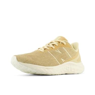 Imagem de New Balance Fresh Foam Arishi V4 Tênis de corrida masculino, Dolce/ouro/angorá, 41