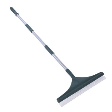 Imagem de AUNMAS Ancinho de Grama Artificial, Ancinho de Grama Curvado Com Alça Ajustável, Limpador de Vassoura de Mão para Jardim, Pátio, Gramado, Quintal