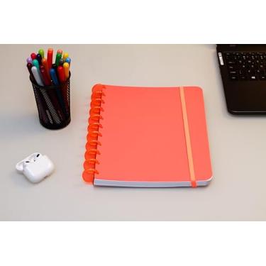 Imagem de Confetti Caderno Smart Universitario 80Fls Neon Laranja