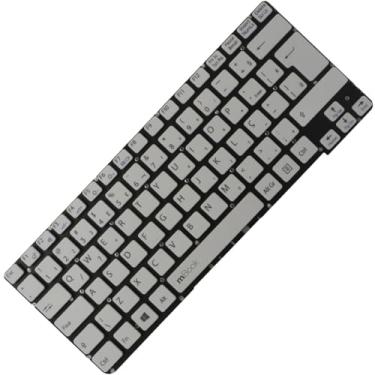 Imagem de Teclado mBook para Sony Vaio Sve14138 Sve14138 Sve141r Branco
