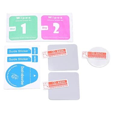 Imagem de Mbeysaq Protetor de tela de lente de câmera de ação para DJI OSMO Action 2. Oferece proteção ideal para a lente da câmera Action 2. Película protetora durável e transparente garante máxima