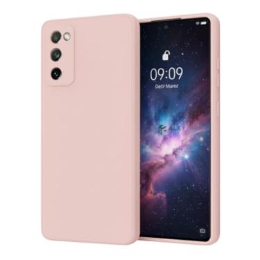 Imagem de Capinha Silicone TPU Premium Compatível Galaxy S20 FE Proteção Completa (Rosa)