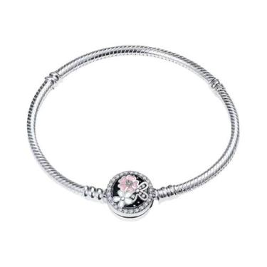 Imagem de Pulseira DIY De Prata Esterlina 925 Com Coração, Coroa E Corrente De O