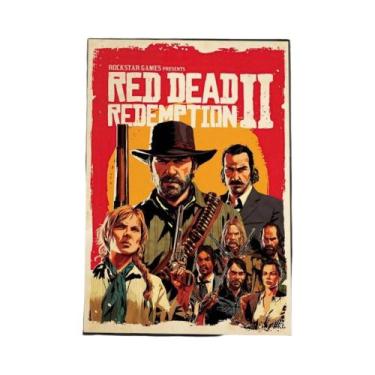 Imagem de Decoração De Quarto Com Tema Red Dead Redemption 2, Adesivos De Arte K