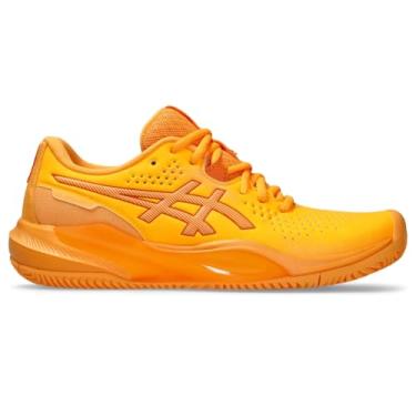 Imagem de ASICS Tênis masculino Gel-Challenger 15 Clay, Stadium Orange/Orange Glow, 38