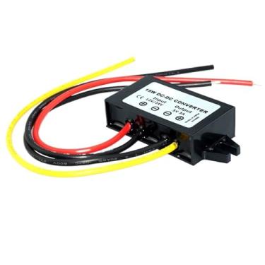 Imagem de Conversor de 12 volts para 5 volts 36V 48V 60V 9V 12V 24V para 5V 3A fonte de alimentação para carro LED 10-80 volts (12V-24V para 5V 3A 15W)