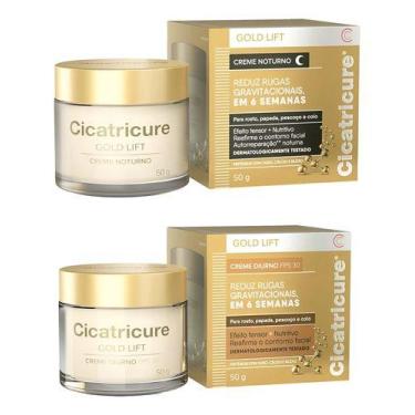 Imagem de Creme Facial Gold Lift Dia/noite Antirrugas 50g Cicatricure