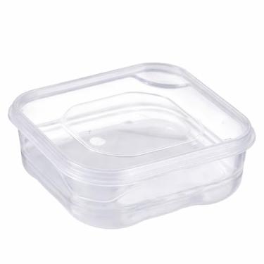 Imagem de Recipientes de armazenamento de alimentos de 350 ml para freezer e geladeira, organizador de cozinha para preparação de refeições, frutas, legumes