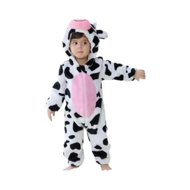 Imagem de Macacão De Inverno Para Bebê Recém-Nascido Com Tema De Animal Kigurumi