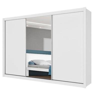 Imagem de Guarda Roupa Toronto 3 Portas E 6 Gavetas - Móveis Europa - Branco