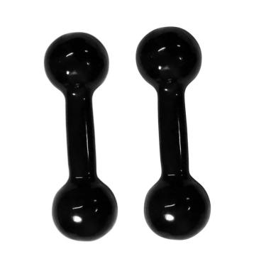 Imagem de Kit 01 Par Halter Peso Emborrachado 1Kg Unibrás-Masculino