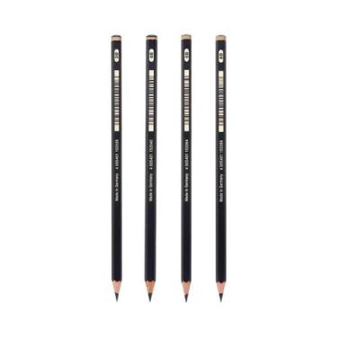 Imagem de Conjunto De Lápis Grafite Fosco HB 2B 4B 6B 8B 10B 12B 14B Para Sombre