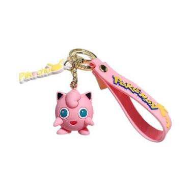 Imagem de Chaveiro Pikachu: Brinquedo Modelo De Anime Para Decoração De Carro In