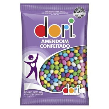 Imagem de Amendoim Confeitado Colorido 500Gr - Dori