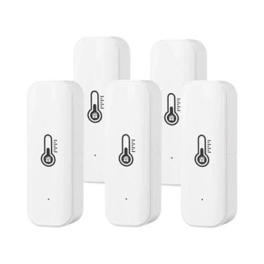 Imagem de Sensor De Temperatura E Umidade WiFi Inteligente, Higrômetro Interno C