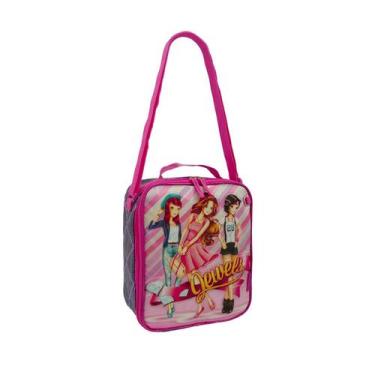 Imagem de Lancheira termica infantil escolar jewels - Chenson, Lilás, Rosa, P