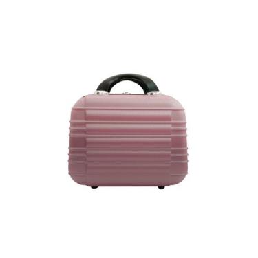 Imagem de Frasqueira de viagem maleta necessaire rígida abs - CHX, Rose, M