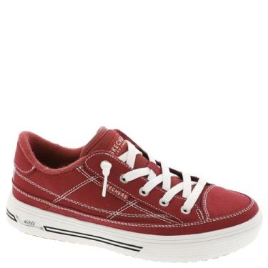 Imagem de Skechers Tênis feminino Arch Fit Arcade-Arcata, Vermelho, 9.5 Wide