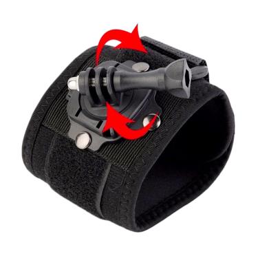 Imagem de Suporte Punho Pulso 360 graus para Câmeras GoPro e Similares